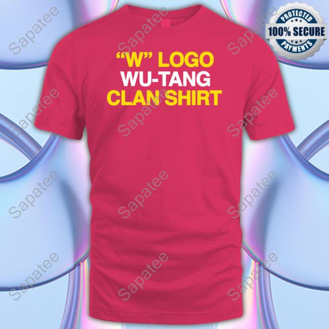 "W" Logo Wu Tang Clan Shirt T Shirt Thegoodshirts